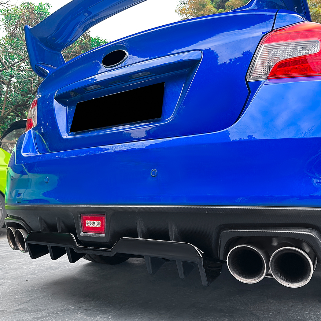 AMP-Z Rear Bumper Spoiler Lip For Subaru WRX STI VA 2015-2021