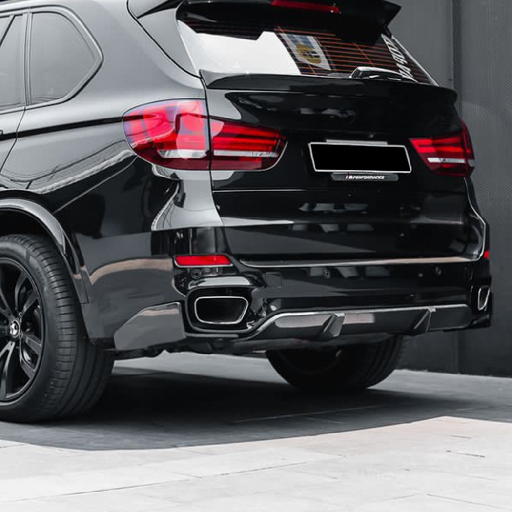 AMP-Z Rear Bumper Spoiler Lip For BMW X5 F15 M Sport 2014-2018