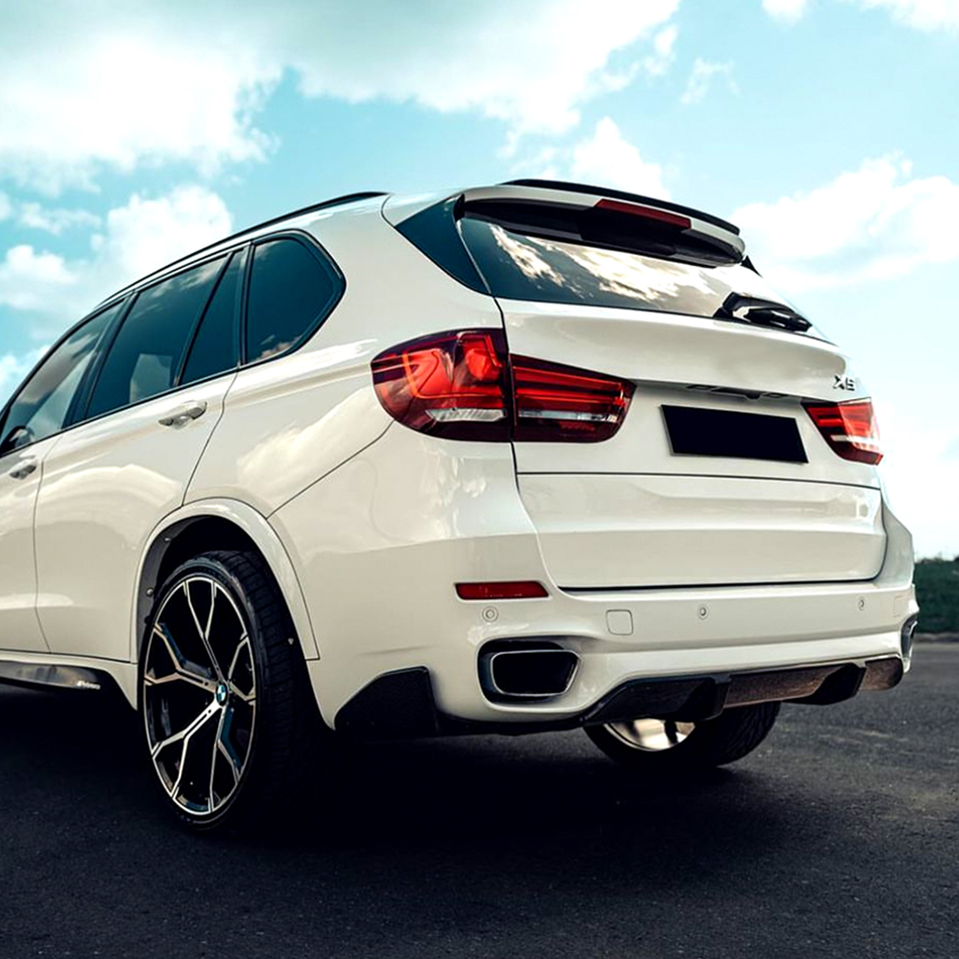 AMP-Z Rear Roof Wing Spoiler For BMW X5 F15 M Sport 2014-2018