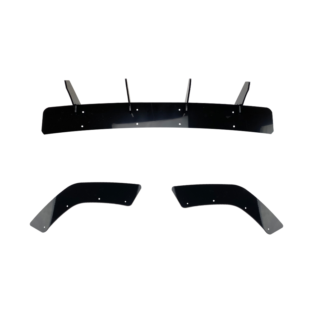 AMP-Z Rear Bumper Spoiler Diffuser Valance Lip For Hyundai I30N Pre-Facelift 2017-2019