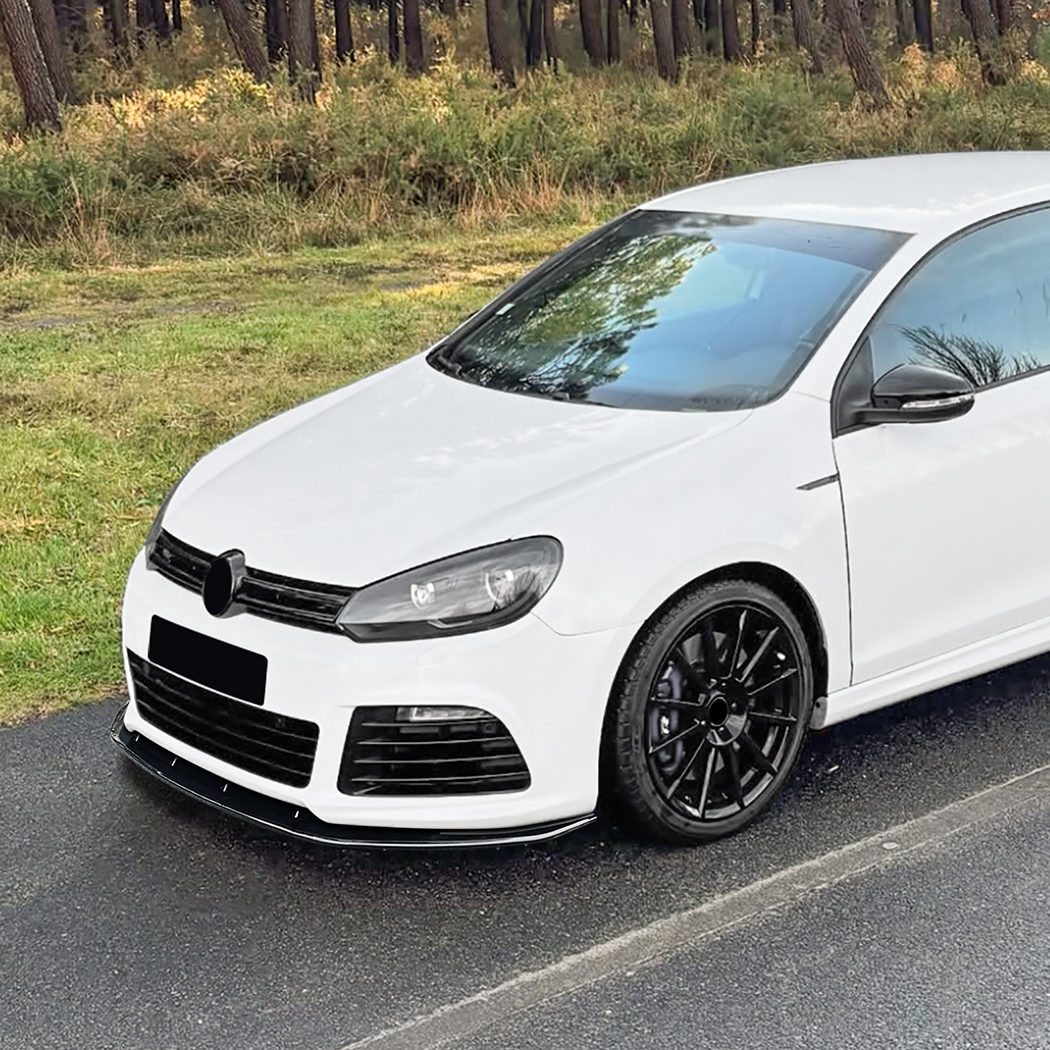 AMP-Z Front Bumper Lip Spiltter For VW Volkswagen Polo 6R