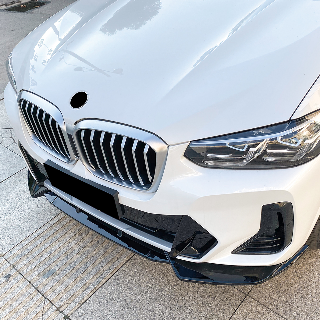 AMP-Z Front Bumper Lip Spiltter For BMW X3 G01 X4 G02 2022+