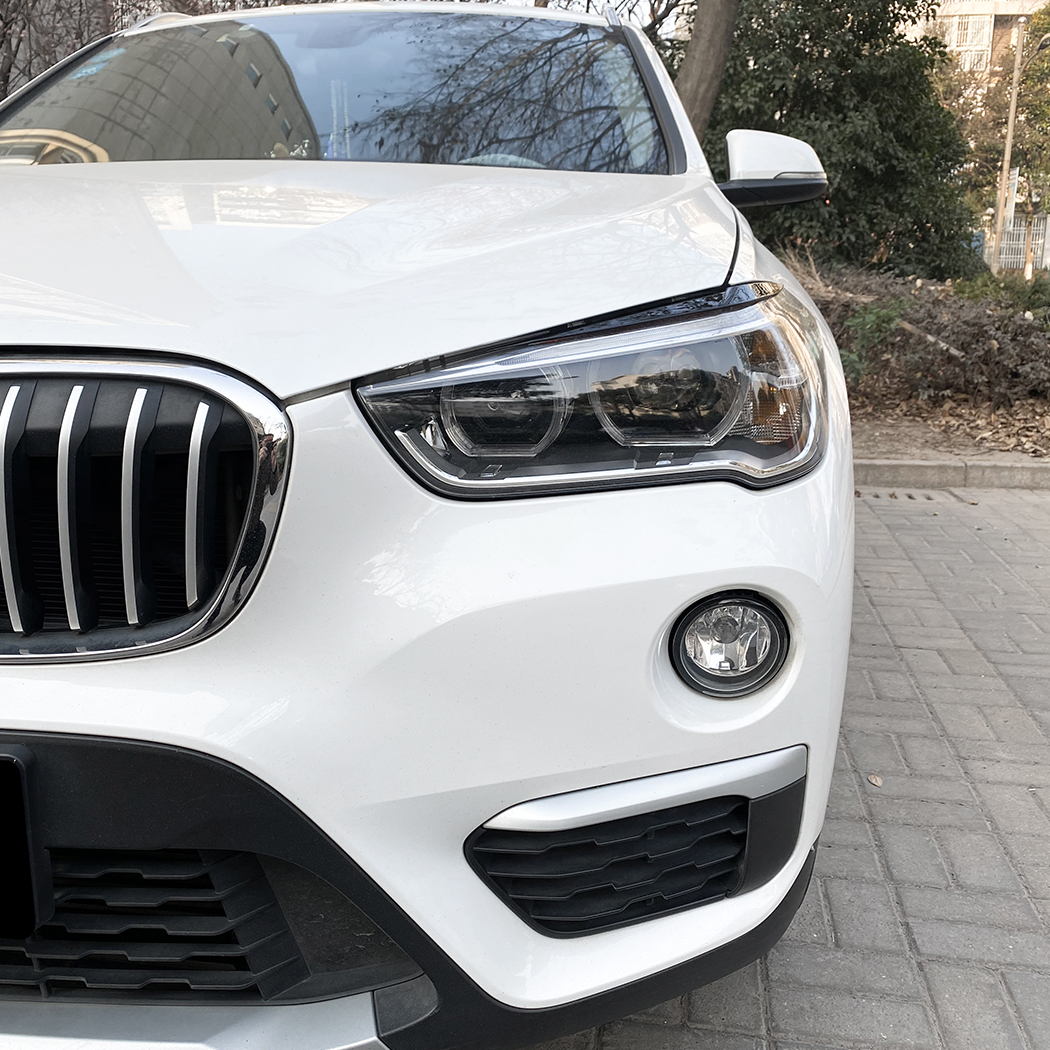 AMP-Z Headlight Eyebrows Eyelids Sticker For BMW X1 F48 2015+