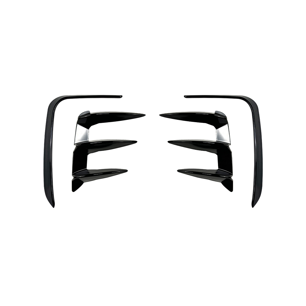 AMP-Z Rear Bumper Fins Spoiler Canards For BMW X3 G01 2022+