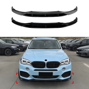 AMP-Z Front Bumper Lip Splitter For BMW X5 F15 M Sport 2014-2018