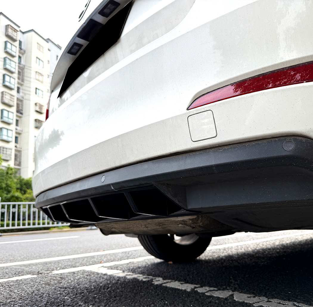 AMP-Z Rear Bumper Spoiler Lip For Skoda Octavia MK3 2015-2017