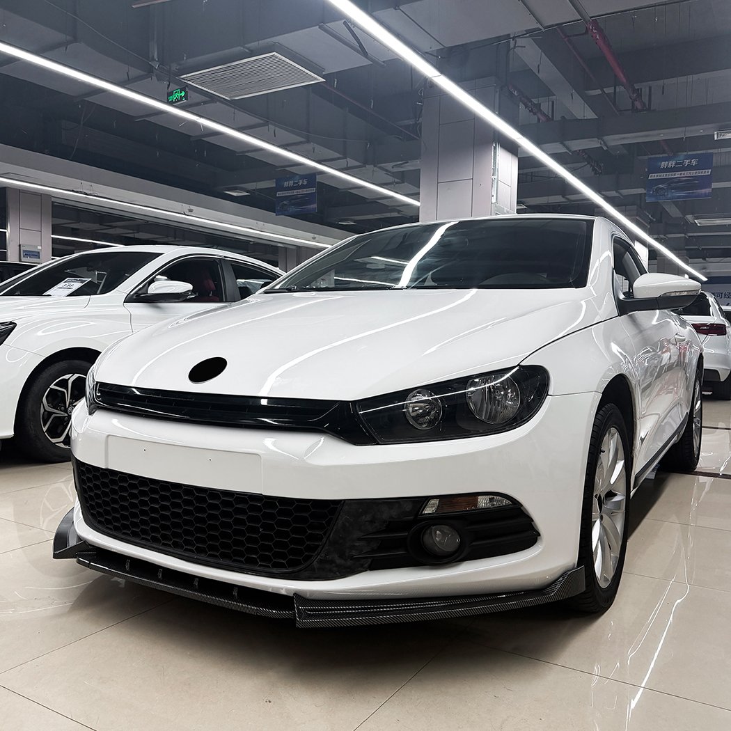 AMP-Z Front Bumper Lip Splitter For VW Volkswagen Scirocco MK3 Pre-facelift Standard 2008-2014