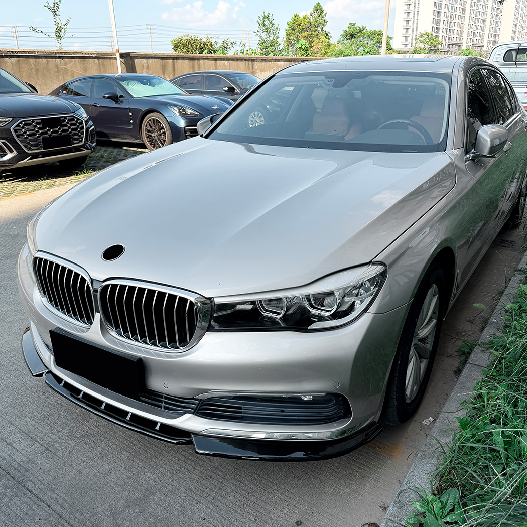 AMP-Z Front Bumper Lip Splitter For BMW 7 Series G11 G12 Pre-facelift Standard 2015-2018