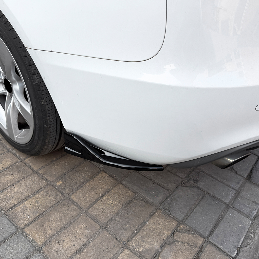 AMP-Z Rear Side Splitter Sticker For Audi A5 S5 8T Facelift Sline 4-Doors Sportback 2013-2016