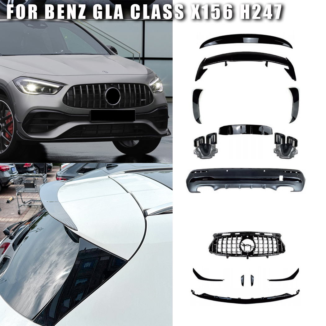 AMP-Z Full Body Kit Set For Mercedes Benz GLA Class X156 H247