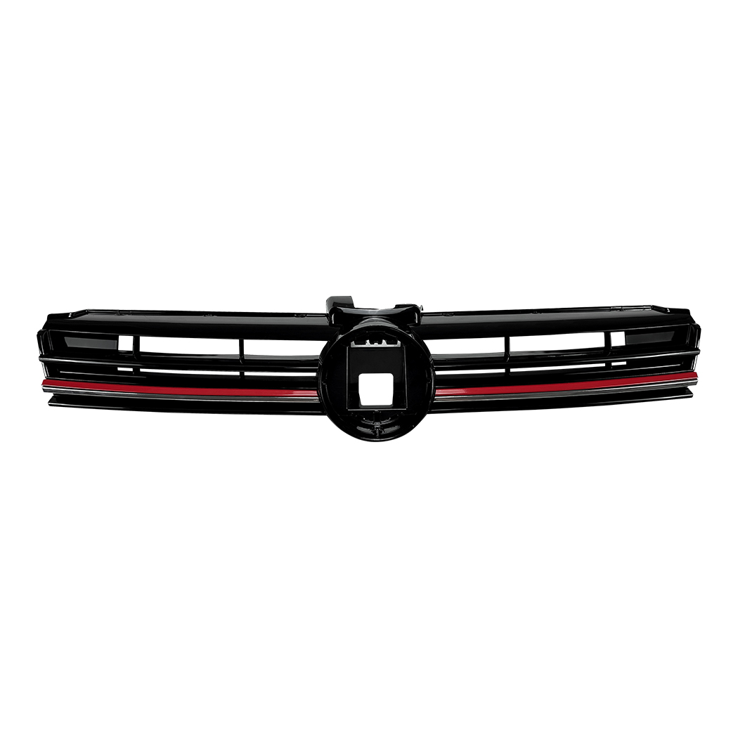 AMP-Z Front Bumper Grille Grill For VW Volkswagen Golf MK7.5 R 2017-2019