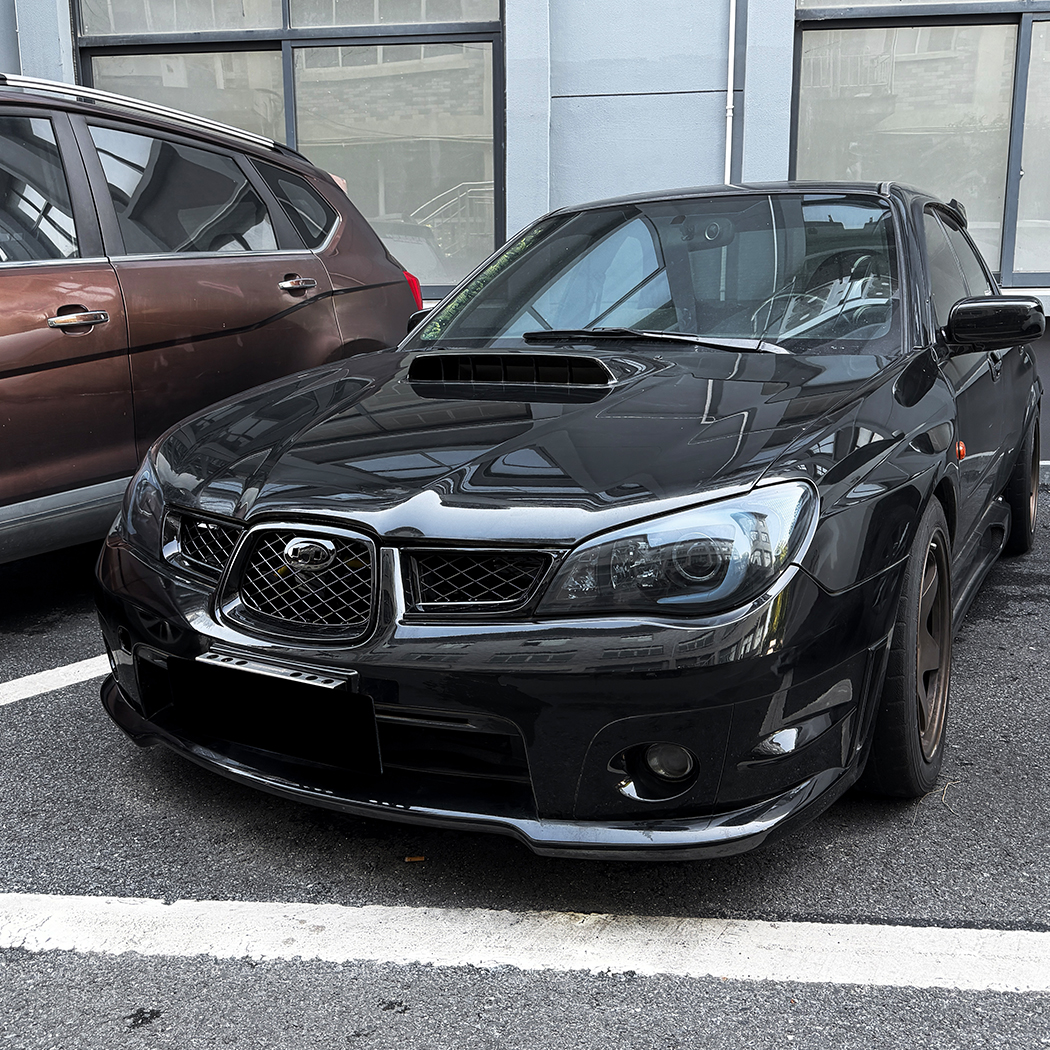 AMP-Z Replacement Front Bumper Grille Grill For Subaru Impreza WRX STI 2006-2007