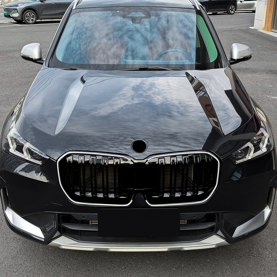 AMP-Z Front Bumper Grille Grill With Lights For BMW X1 iX1 U11 2023+