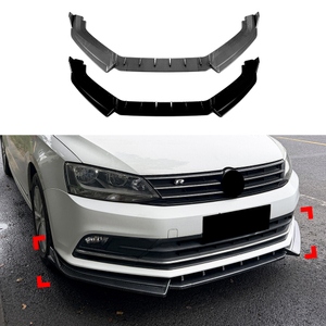 AMP-Z Front Bumper Lip Splitter For VW Volkswagen Jetta MK6.5 Standard 2015-2018