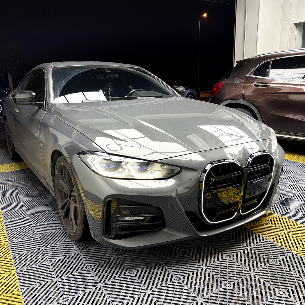 AMP-Z Front Bumper Grille Grill With Lights For BMW 4 Series G22 G23 2020+