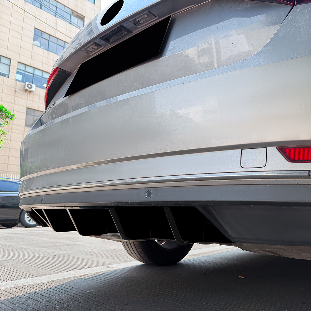 AMP-Z Rear Bumper Spoiler Lip For Skoda Superb B8 2015-2019