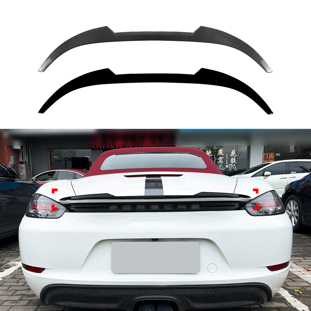 AMP-Z Rear Wing Spoiler For Porsche 718 Cayman 2016+