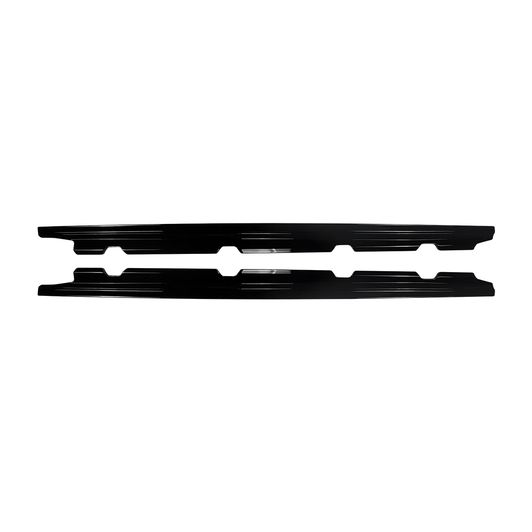 AMP-Z Side Skirt Rocker Panel Splitter Lip For Skoda Superb B8 2015-2022
