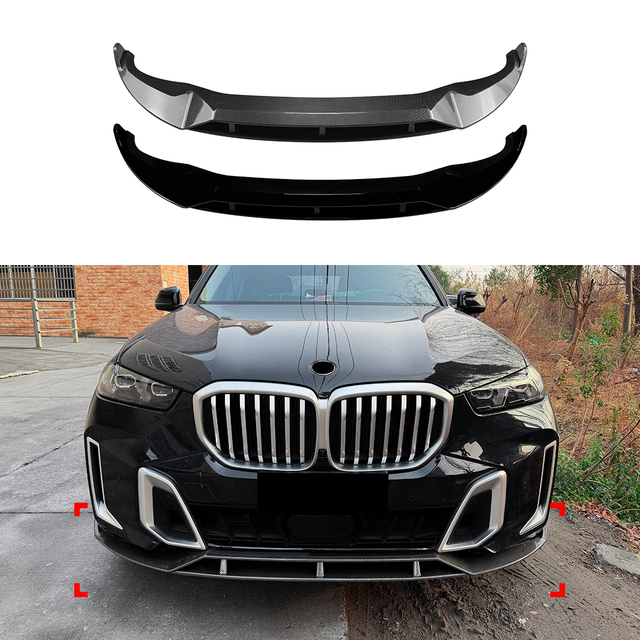 AMP-Z Front Bumper Lip Splitter For BMW X5 G05 LCI M Sport 2023+