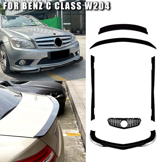 AMP-Z Full Body Kit Set For Mercedes Benz C Class W204