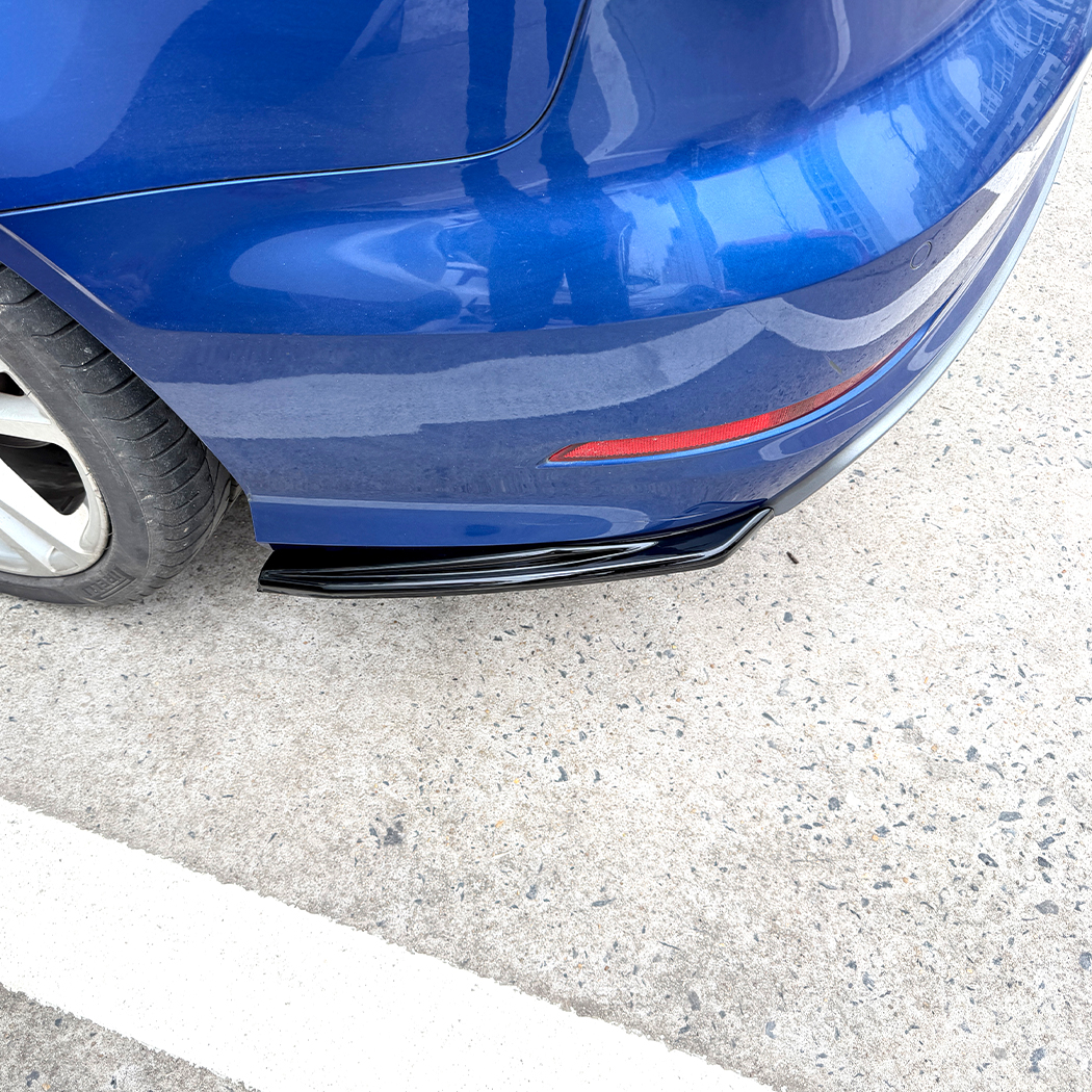 AMP-Z Rear Side Splitter Sticker For Audi A3 S3 8V Pre-facelift Sline 2013-2016