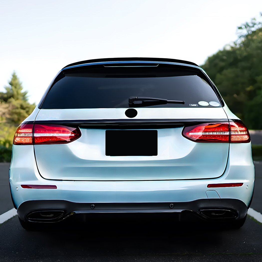 AMP-Z Rear Roof Wing Spoiler For Mercedes Benz E Class Estate S213 2016-2023