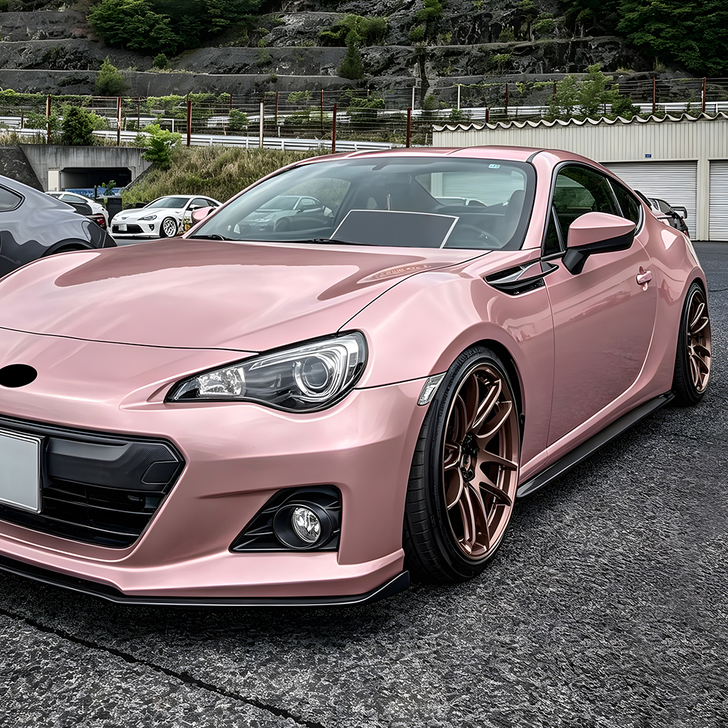 AMP-Z Side Skirt Rocker Panel Splitter Lip For Subaru BRZ Toyota GT86 Scion FR-S 2013-2020