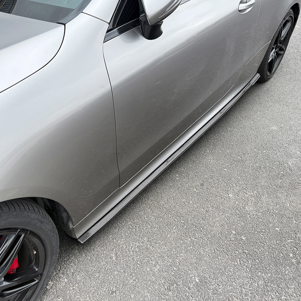 AMP-Z Side Skirt Rocker Panel Splitter Lip For Mercedes Benz E Class Coupe C238 AMG Line 2016-2023