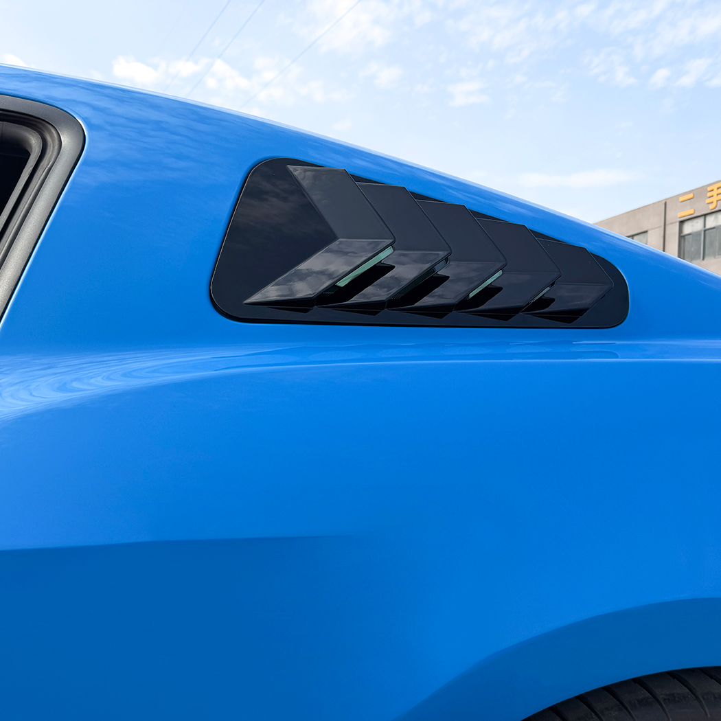 AMP-Z Window Louvers For Ford Mustang MK5 2005-2014