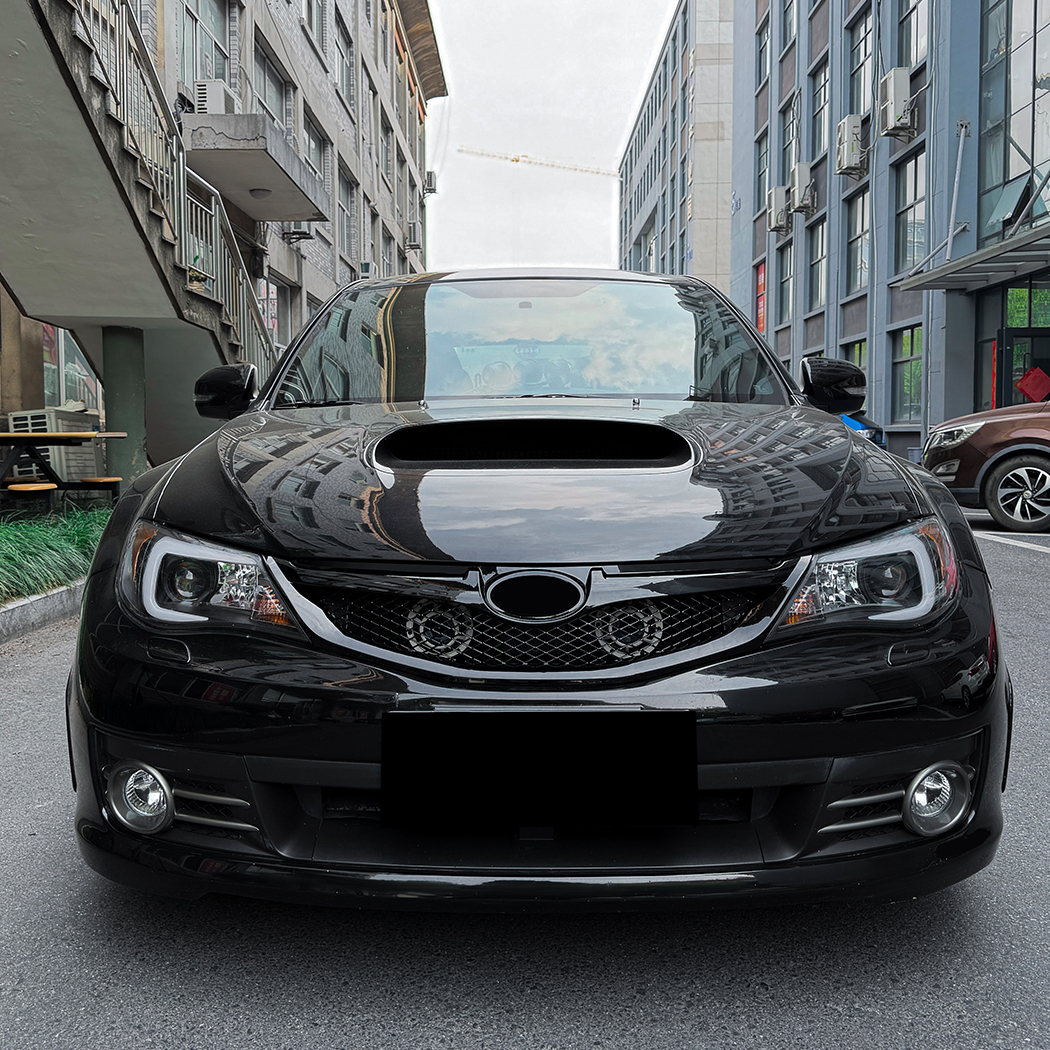 AMP-Z Front Bumper Grille Grill For Subaru Impreza WRX STI 2008-2011