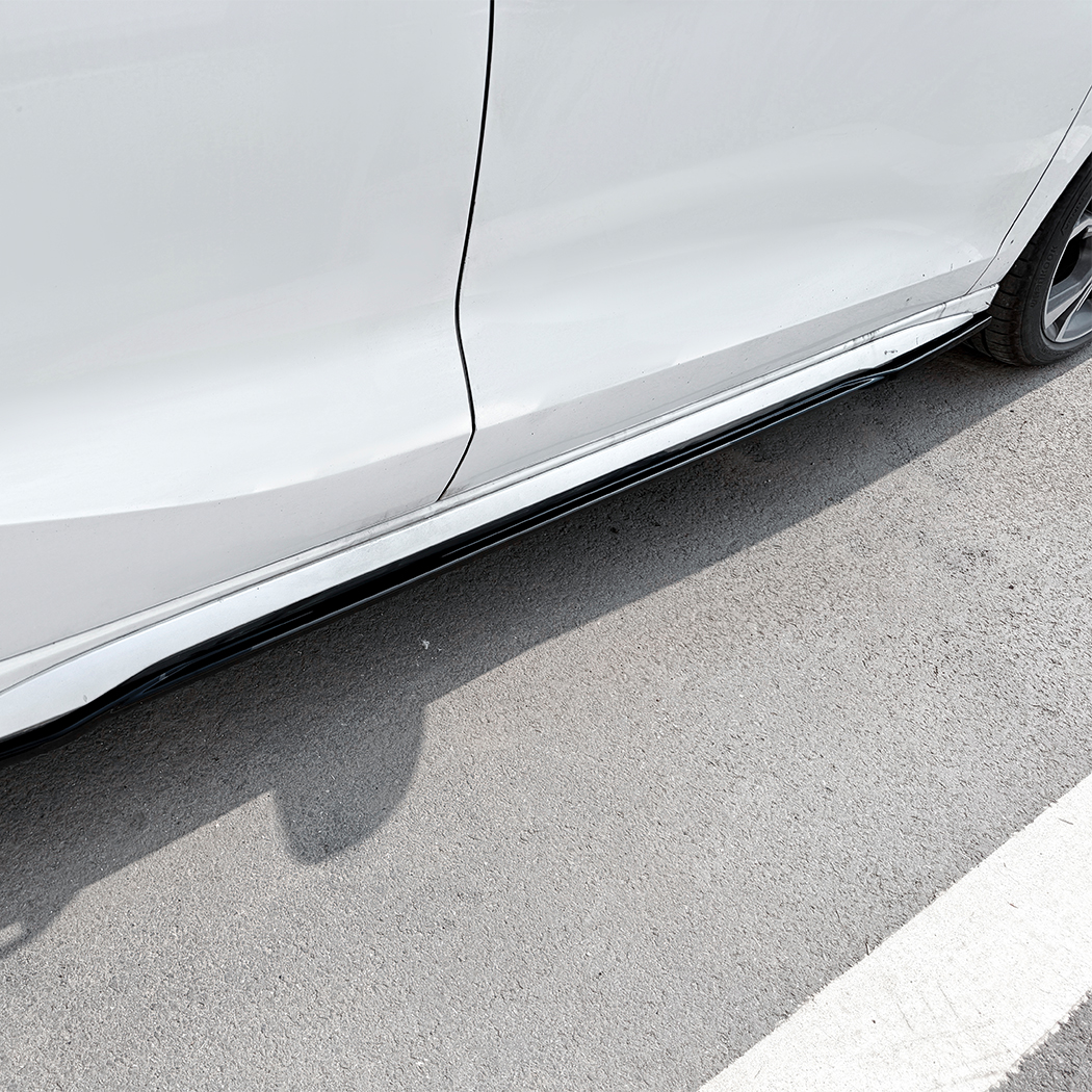 AMP-Z Side Skirt Rocker Panel Splitter Lip For Audi A3 S3 8Y Sline 2021+