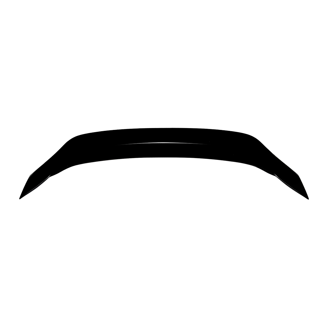 AMP-Z Rear Wing Spoiler R-style For Hyundai Elantra MK7