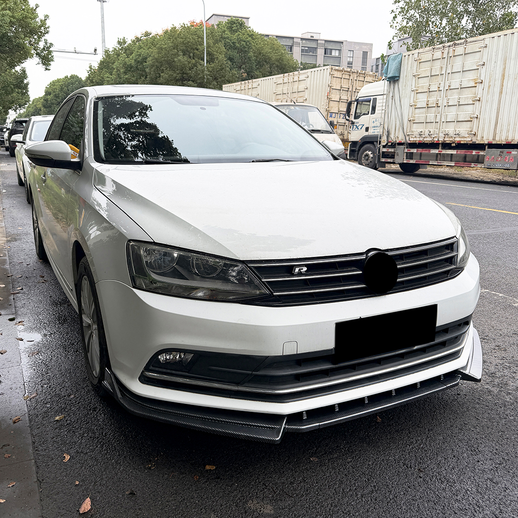 AMP-Z Front Bumper Lip Splitter For VW Volkswagen Jetta MK6.5 Standard 2015-2018