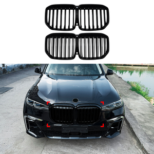 AMP-Z Front Bumper Grille Grill For BMW X7 G07 Pre-Facelift 2019-2022