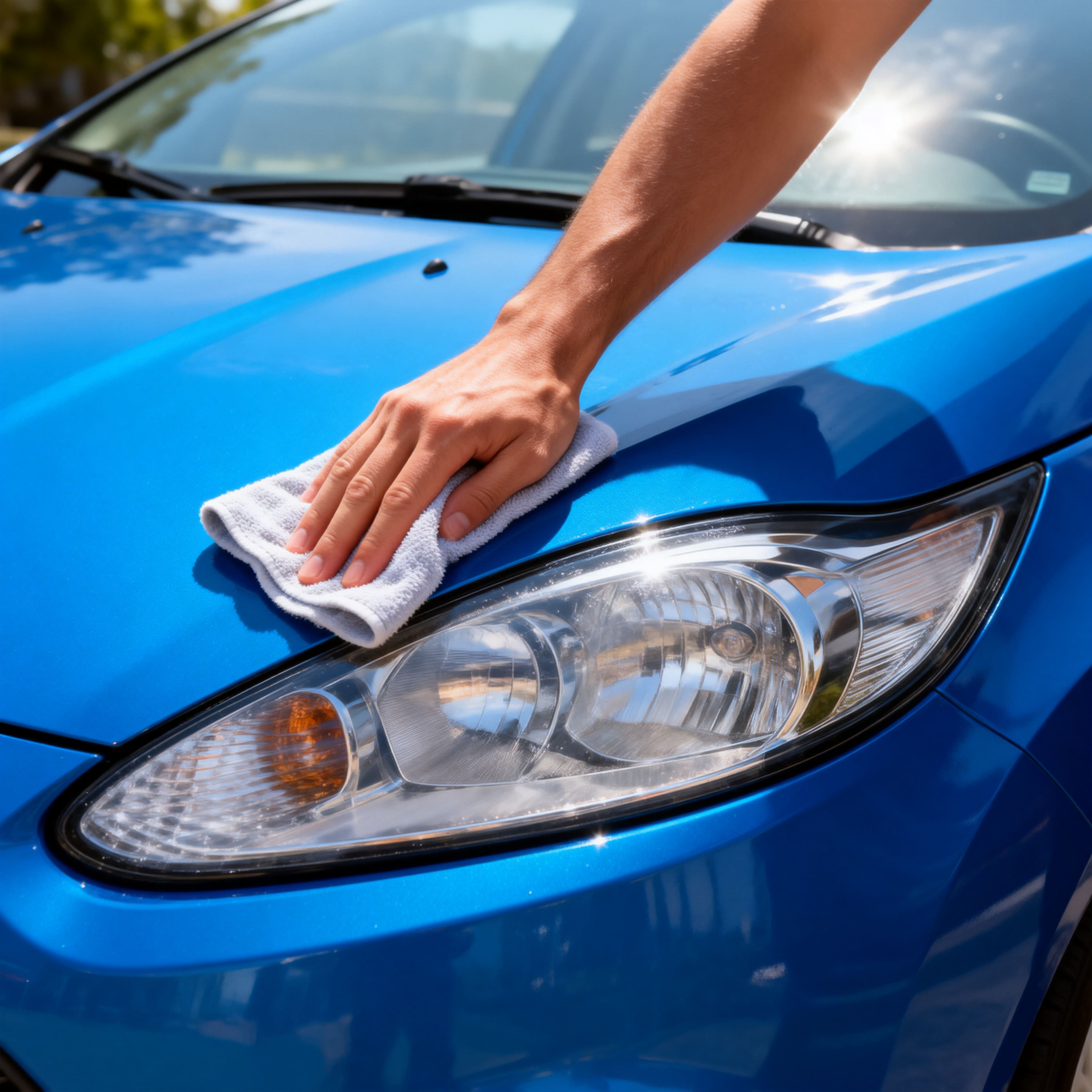 Install Car Headlight Eyebrow