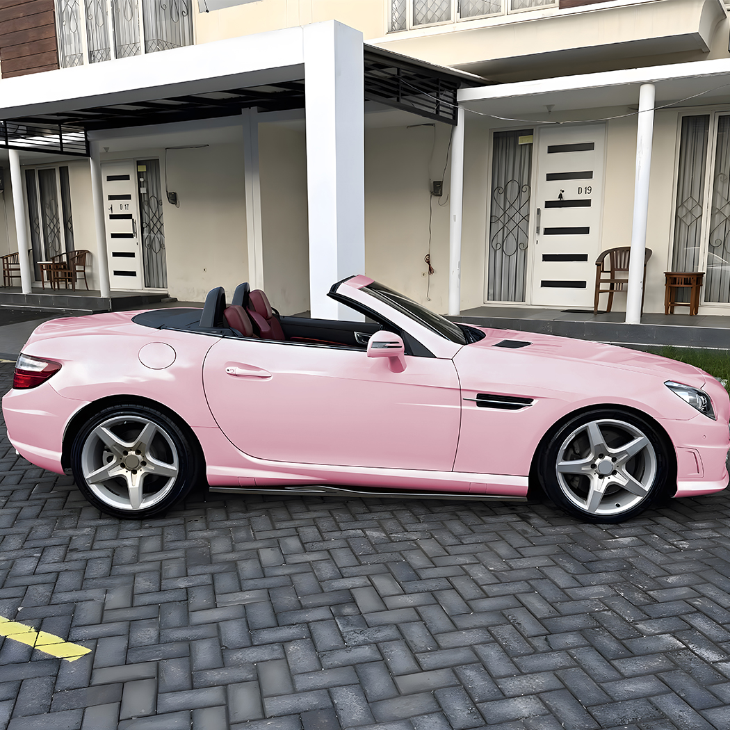 AMP-Z Side Skirt Rocker Panel Splitter Lip For Mercedes Benz SLK R172 Pre-Facelift 2011-2015