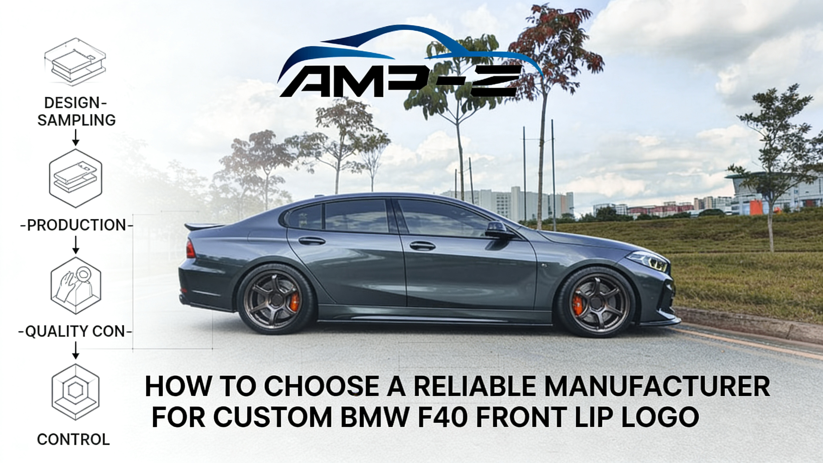 How To Choose A Reliable Manufacturer for Custom Logo BMW 1 Series F40 Front Lip.jpg