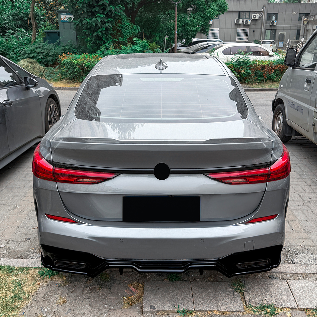 AMP-Z Rear Bumper Spoiler Lip For BMW 2 Series F44 M Sport 2020-2024