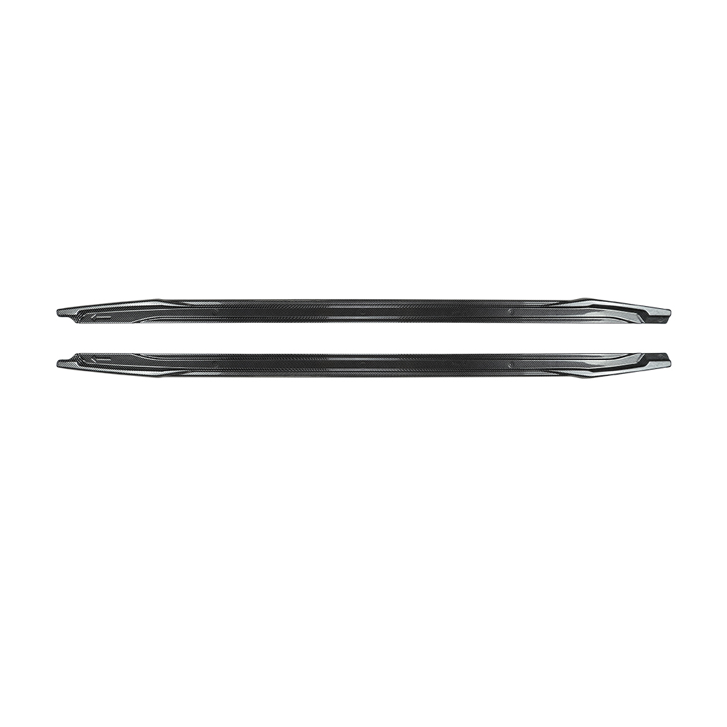 AMP-Z Side Skirt Rocker Panel Splitter Lip For Audi A3 S3 8Y Sline 2021+