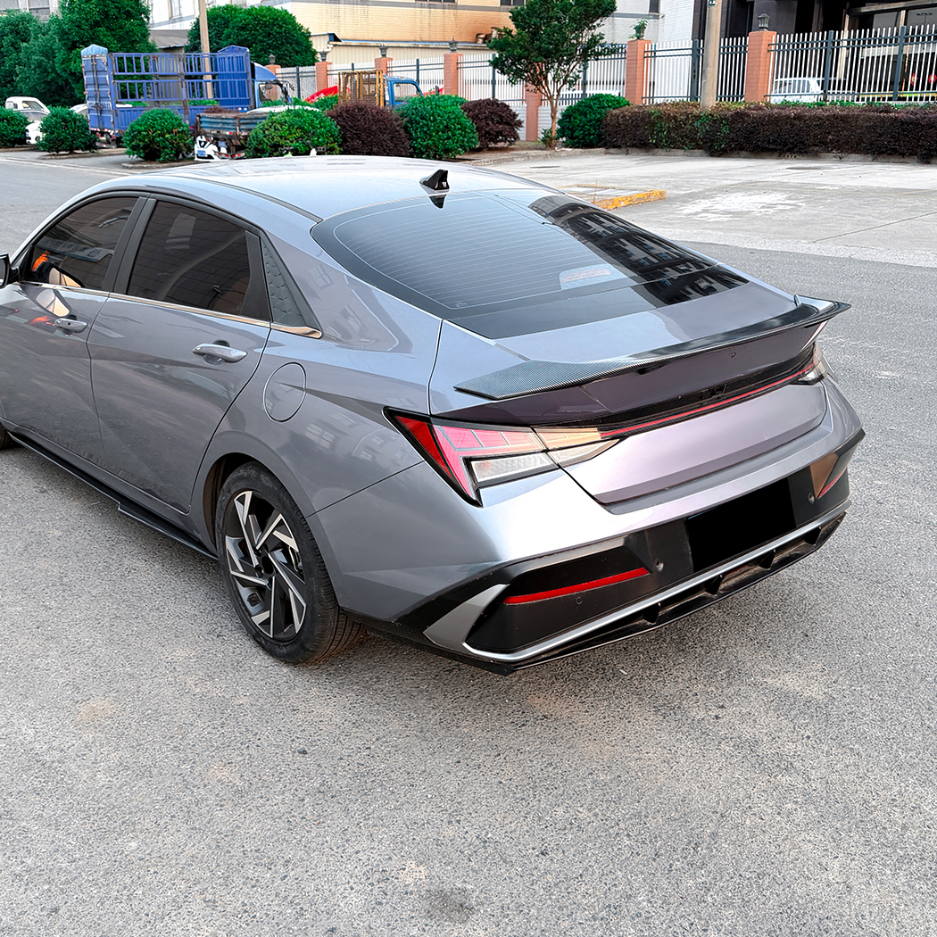 AMP-Z Rear Wing Spoiler R-style For Hyundai Elantra MK7