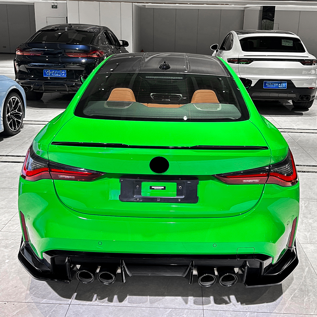 AMP-Z Rear Side Splitter Sticker For BMW 3 Series M4 G82 G83 2021+