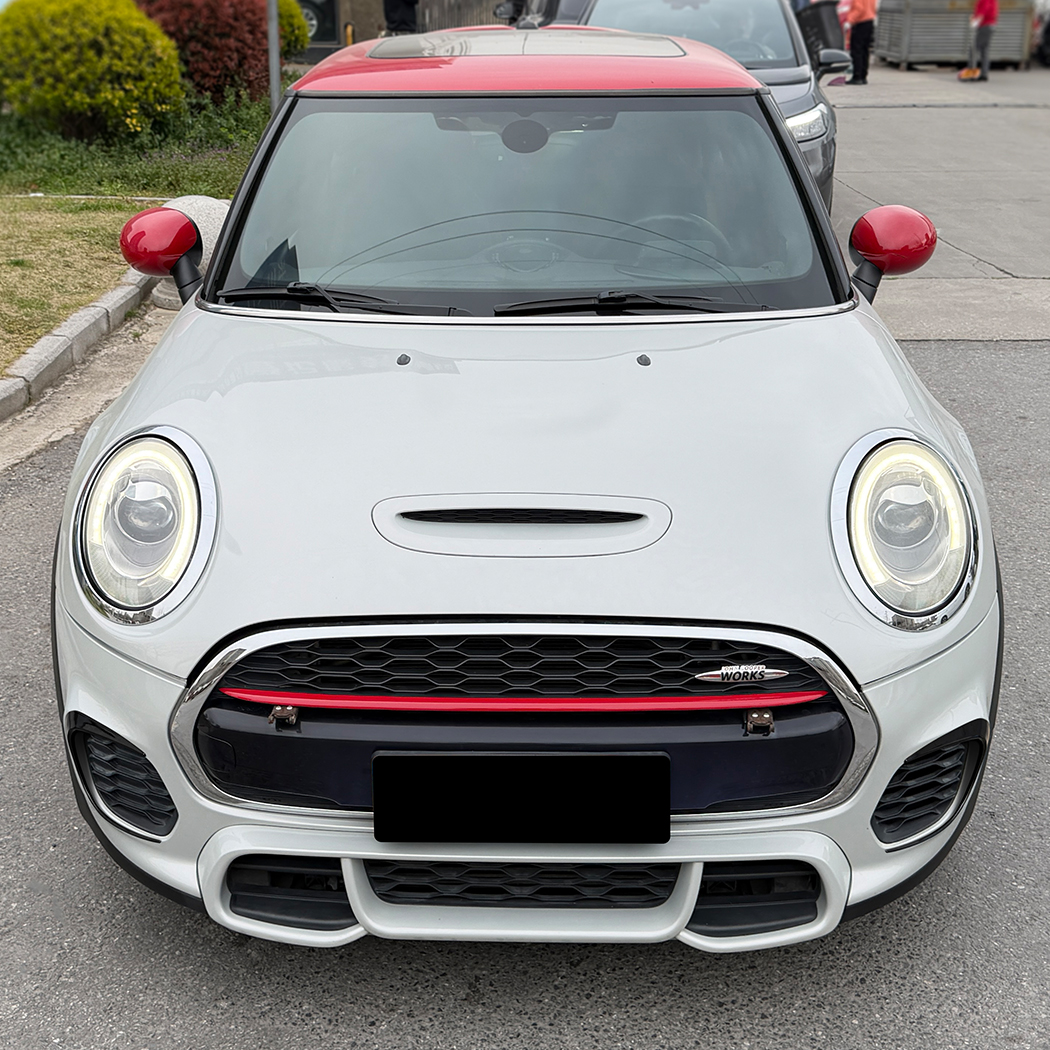 AMP-Z Front Bumper Fins Spoiler Canards For BMW Mini Cooper JCW F55 F56 F57 Pre-facelift 2014-2021