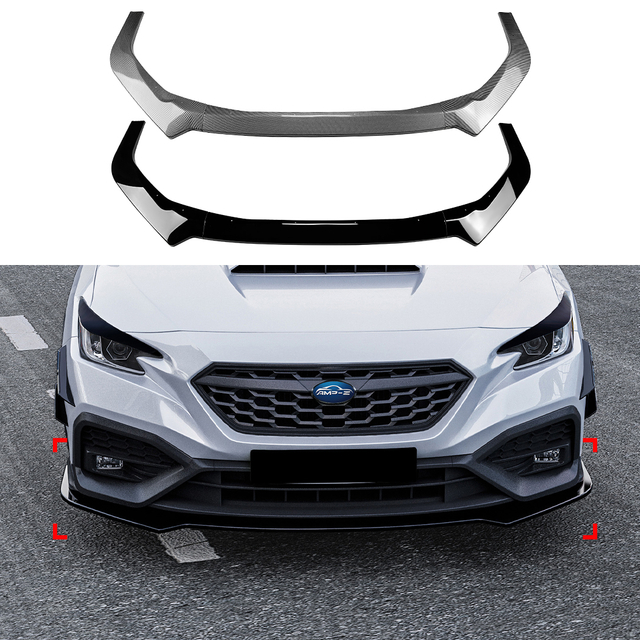 AMP-Z Front Bumper Lip Splitter For Subaru WRX STI VB 2022+