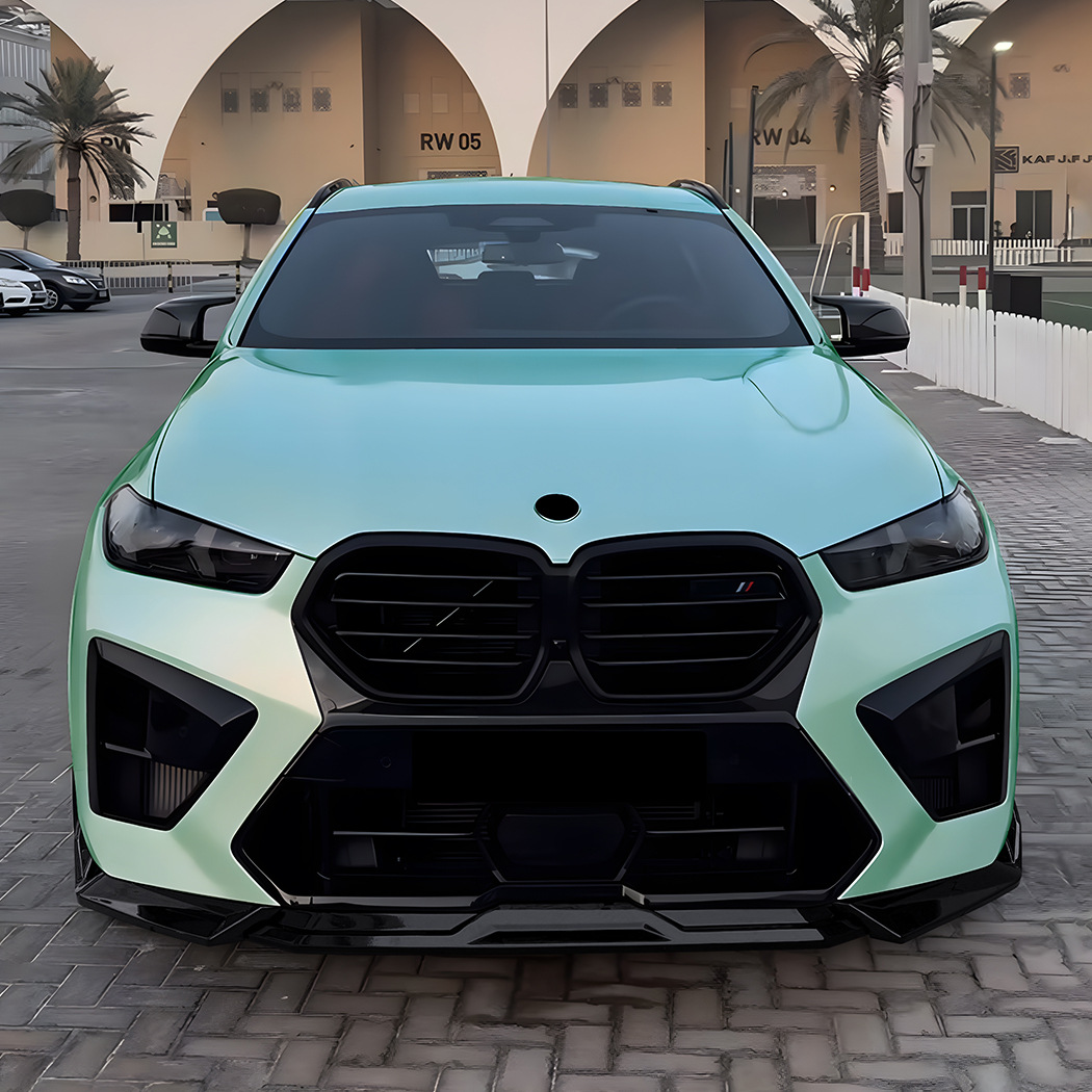 AMP-Z Front Bumper Lip Splitter For BMW X6M F96 LCI 2024+