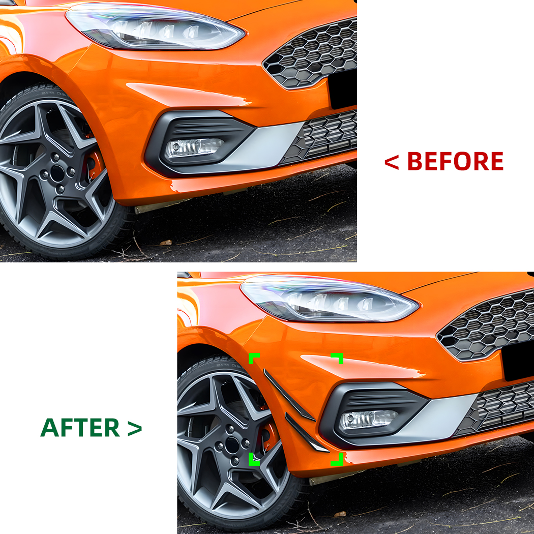 Ford Fiesta MK8 Canards