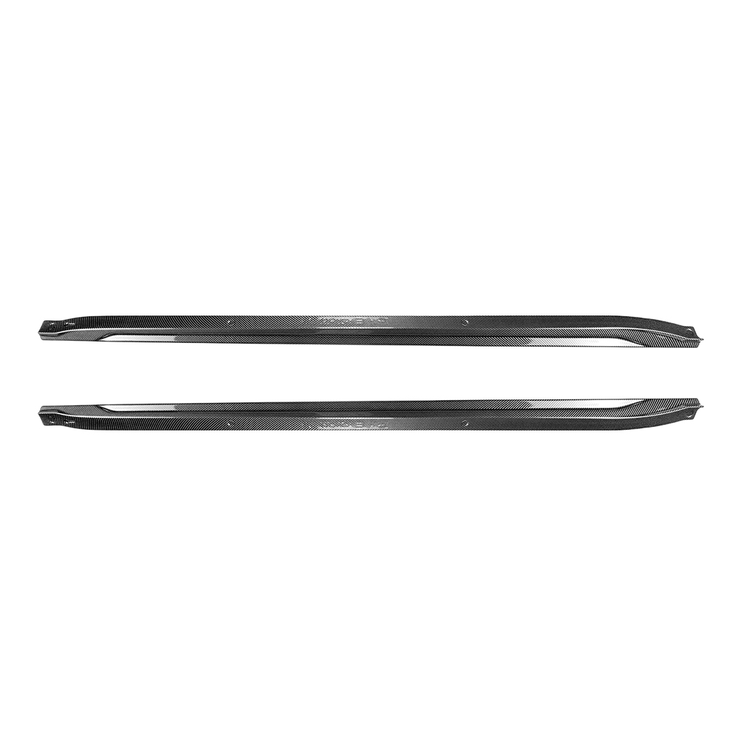 AMP-Z Side Skirt Rocker Panel Splitter Lip For Porsche Macan MK1 2015-2026