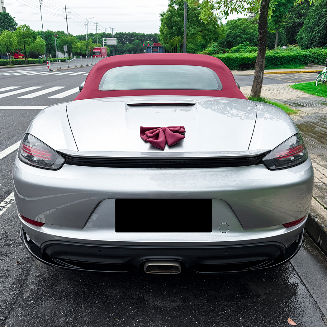 AMP-Z Rear Bumper Spoiler Lip For Porsche 718 Cayman 982 2016+