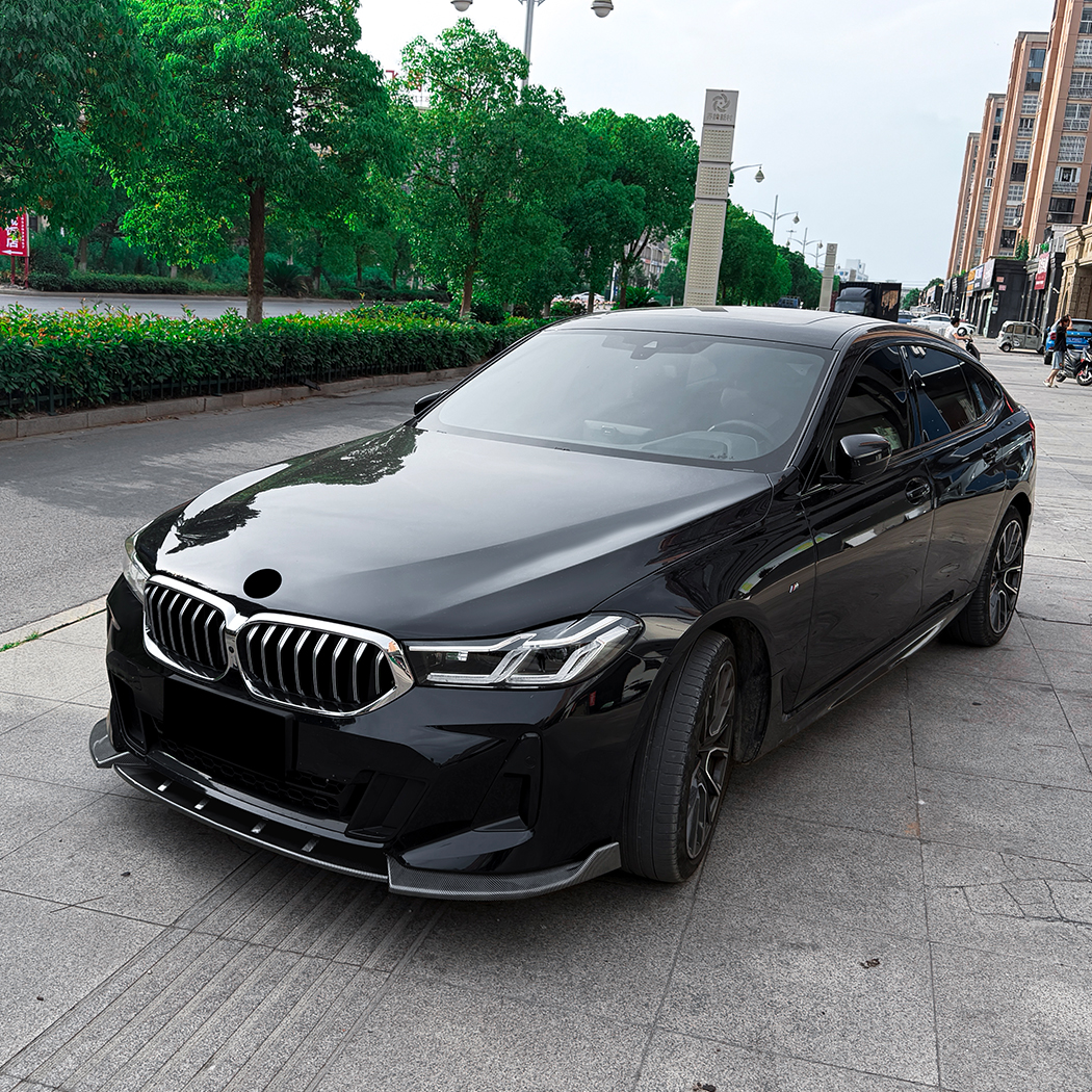 AMP-Z Front Bumper Lip Splitter For BMW 6 Series GT G32 LCI M Sport 2021+