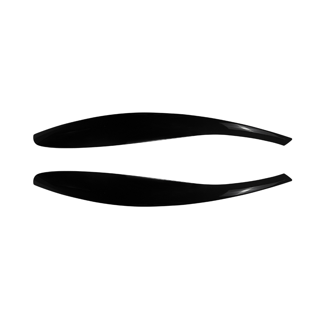 AMP-Z Headlight Eyebrows Eyelids Sticker For Skoda Octavia MK2.5 2008-2012