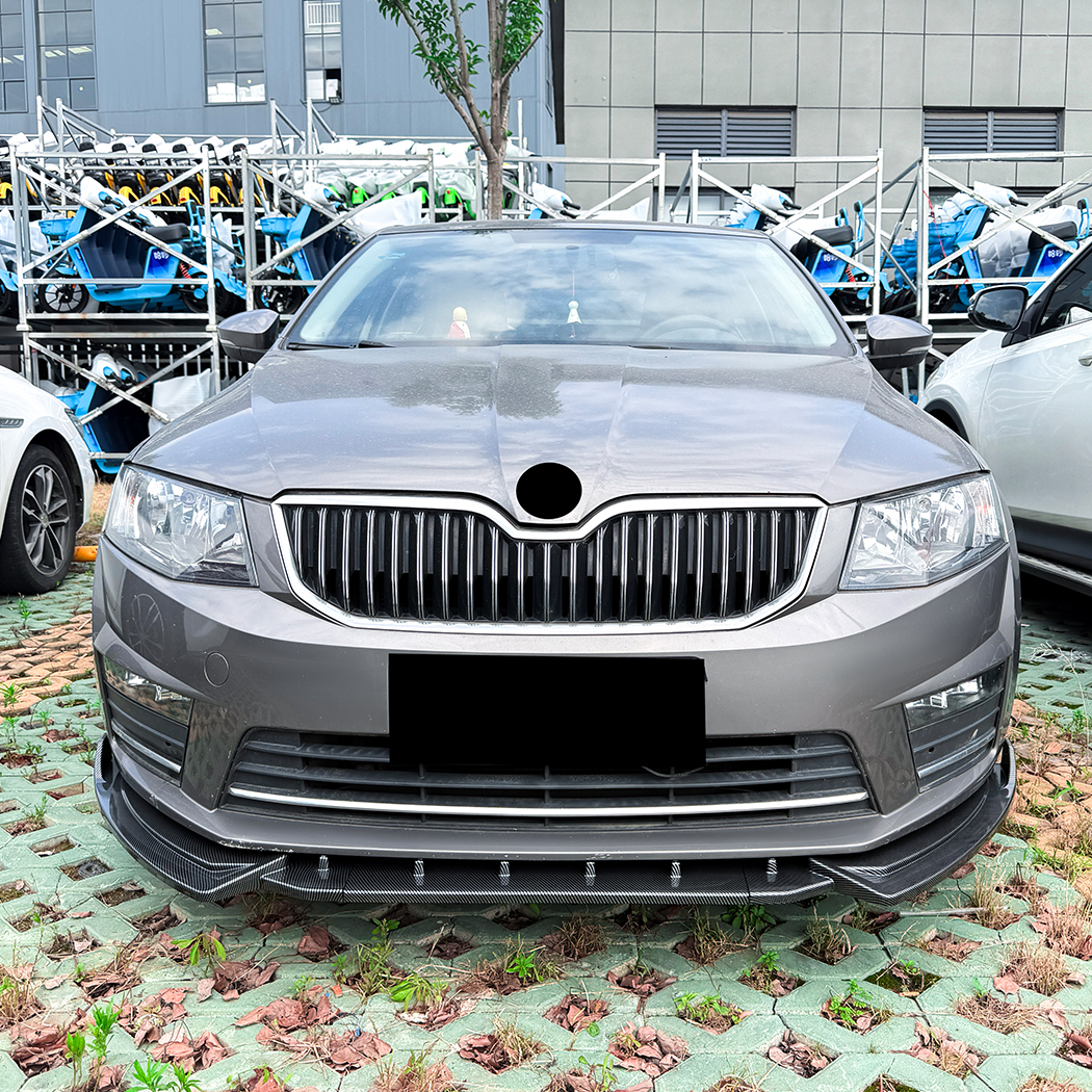 AMP-Z Front Bumper Lip Splitter For Skoda Octavia MK3 2015-2017